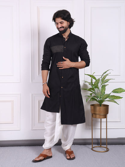 Men angrakha with a front high-low style