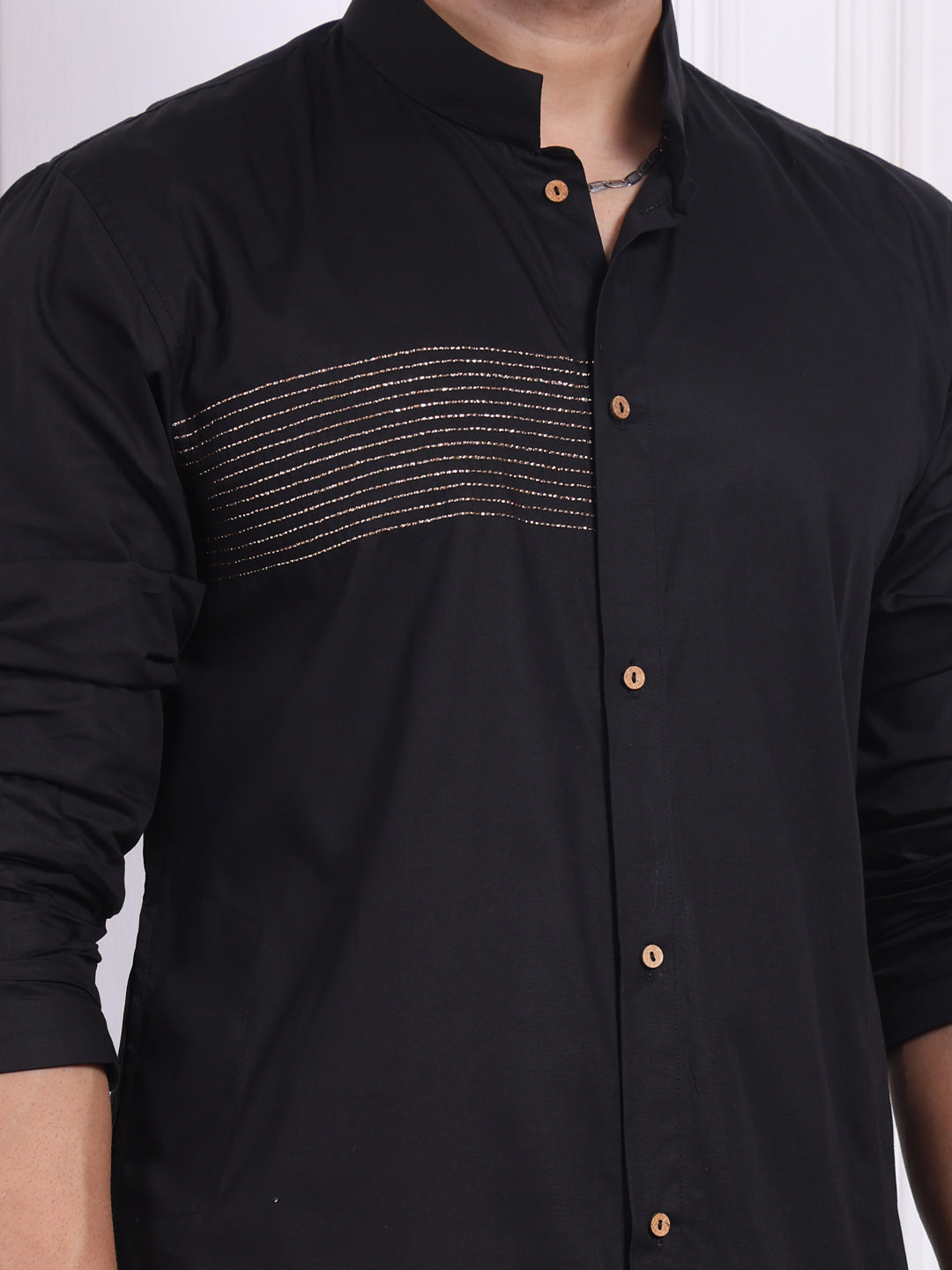 Men angrakha with a front high-low style